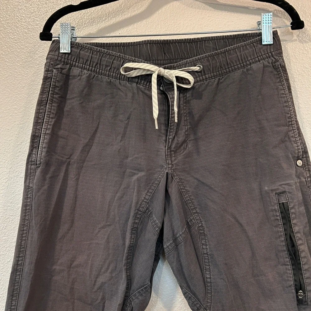 Vuori Ripstop Climber Pants Mens Small Charcoal Grey Slim Tapered V412